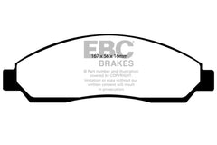 EBC 04-06 Chevrolet Colorado 2.8 Greenstuff Front Brake Pads