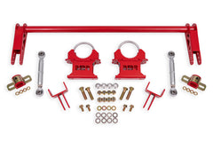 BMR 79-04 Ford Mustang 1.25in Rear Weld-on Anti-roll Bar Kit - Hollow - Red