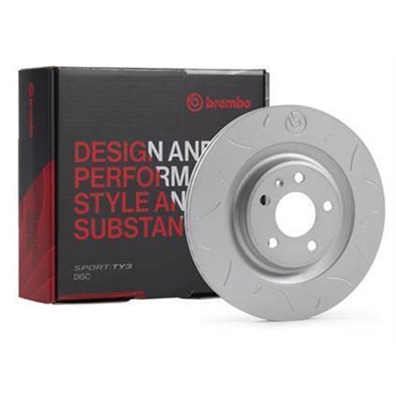 قرص دوار رياضي أمامي TY3 لسيارة نيسان 350Z موديل 2002-2009 من Brembo - 324X30