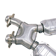 BBK 96-04 Mustang 4.6 GT / Cobra Short Mid X Pipe w Catalytic Converters 2-1/2 For Long Tube Headers