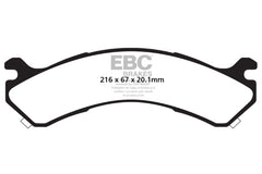 EBC 01-05 Chevrolet Silverado 3500 (2WD) Extra Duty Rear Brake Pads