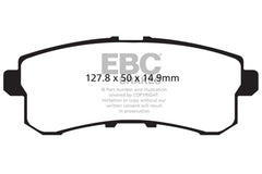 EBC 11-13 Infiniti QX56 5.6 Extra Duty Rear Brake Pads