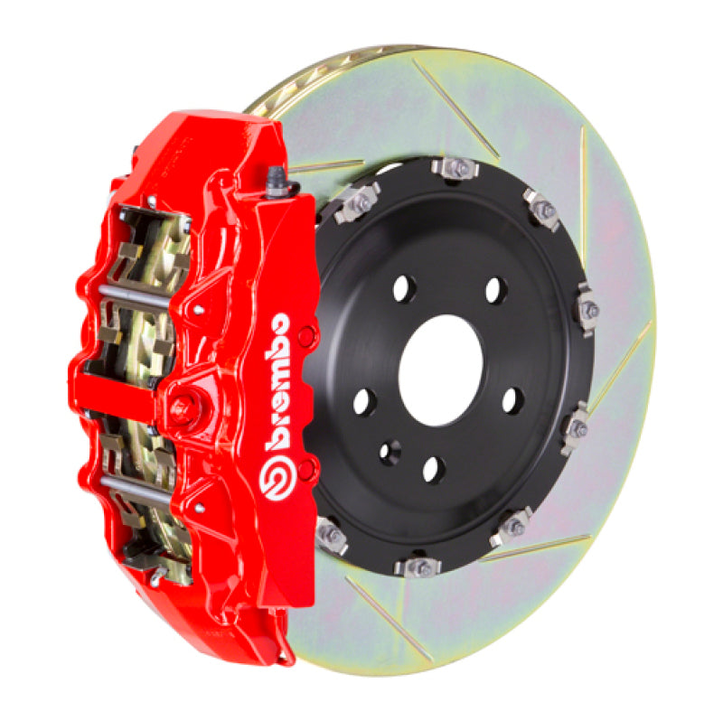 Brembo 00-03 M5/97-03 5-Series Front GT BBK 8 Piston Cast 380x34 2pc Rotor Slotted Type1-Red