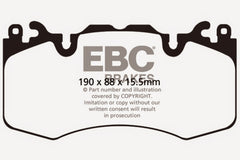 EBC 13+ Land Rover Range Rover 3.0 Supercharged Extra Duty Front Brake Pads