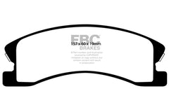 EBC 99-04 Jeep Grand Cherokee 4.0 (Akebono) Greenstuff Front Brake Pads