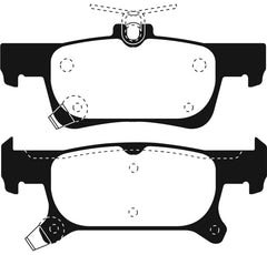 EBC 2016+ Buick Envision 2.0L Turbo Yellowstuff Rear Brake Pads