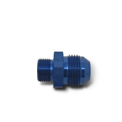 Russell Performance -10 AN Flare to 16mm x 1.5 Metric Thread Adapter (Blue)