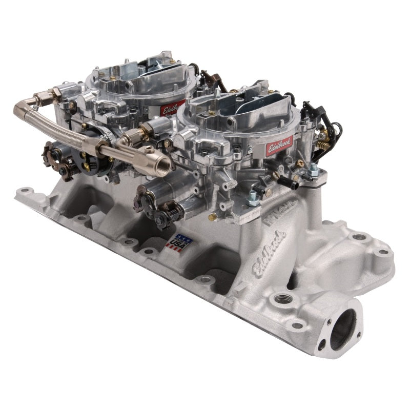 طقم Edelbrock Dual Quad RPM Air-Gap 289-302 Ford