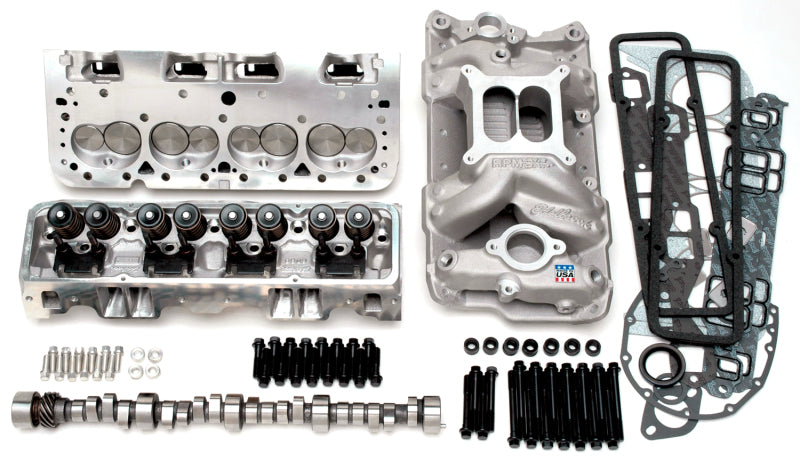 مجموعة Edelbrock 435Hp Total Power Package المتطورة للاستخدام على سيارات SB-Chevy لعام 1955 وما بعده