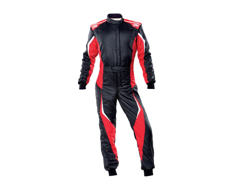 OMP Tecnica Evo Overall My21 Black/Red - Size 60 (Fia 8856-2018)