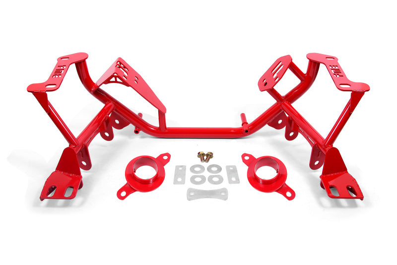 BMR 79-95 Ford Mustang K-Member Standard Version w/Spring Perches - Red