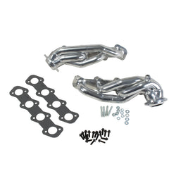 BBK 99-03 Ford F Series Truck 5.4 Shorty Tuned Length Exhaust Heads - 1-5/8 Silver Ceramic