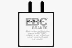 EBC Brakes Yellowstuff Performance Brake Pads