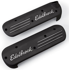 غطاء ملف الإشعال Edelbrock GM Gen 3 LS1 مطلي باللون الأسود