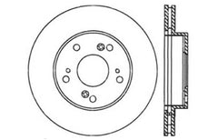 StopTech 02-06 Acura RSX Slotted & Drilled Right Front Rotor