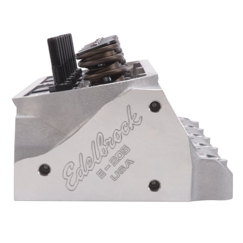 رأس أسطوانة Edelbrock 1Pr SBF E-205 2 08 مدخل هواء مجمع بالكامل مع نوابض