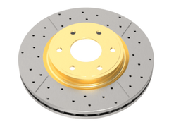 DBA 05-06 Chrysler Crossfire SRT-6 Rear Street Drilled & Slotted Rotor