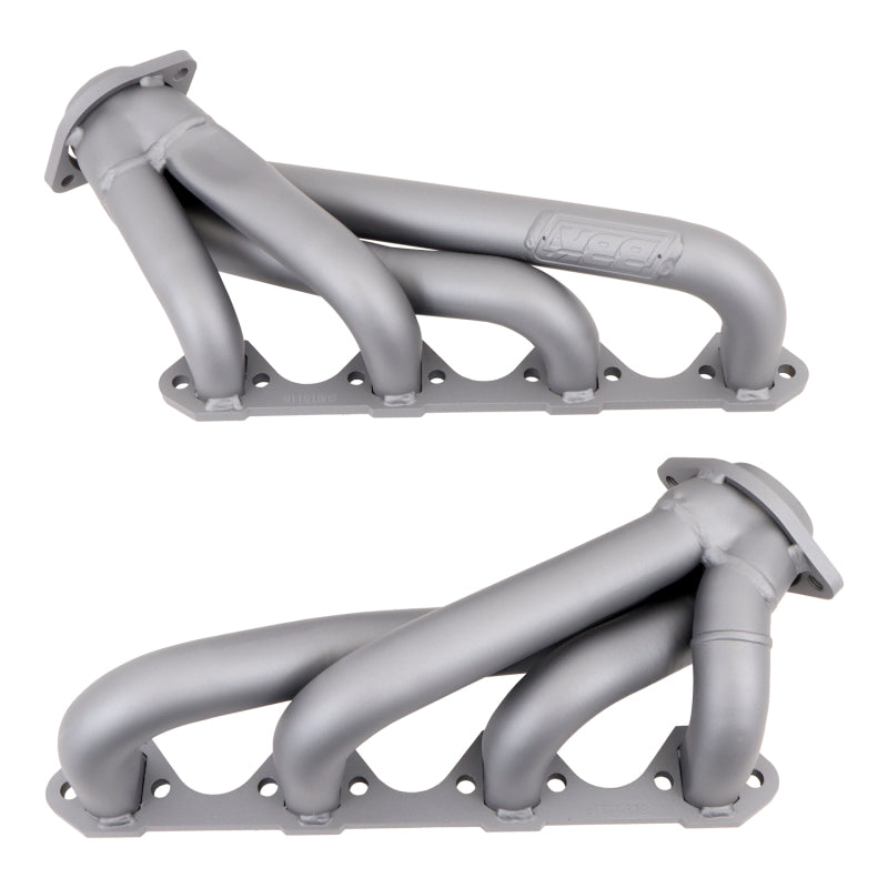 BBK 79-93 Mustang 351 Swap Shorty Unequal Length Exhaust Heads - 1-5/8 Titanium Ceramic