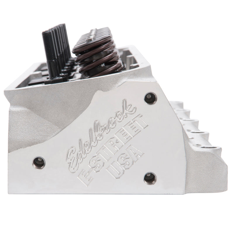 رؤوس أسطوانات Edelbrock E-Street Sb-Ford مع صمامات سحب مقاس 90 بوصة كاملة معبأة في أزواج