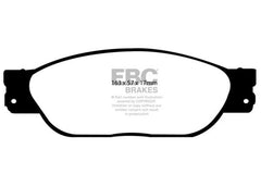 EBC 01-05 Ford Thunderbird 3.9 Greenstuff Front Brake Pads