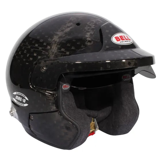 BELL MAG-10 Carbon Open Face Helmet - FIA Approved