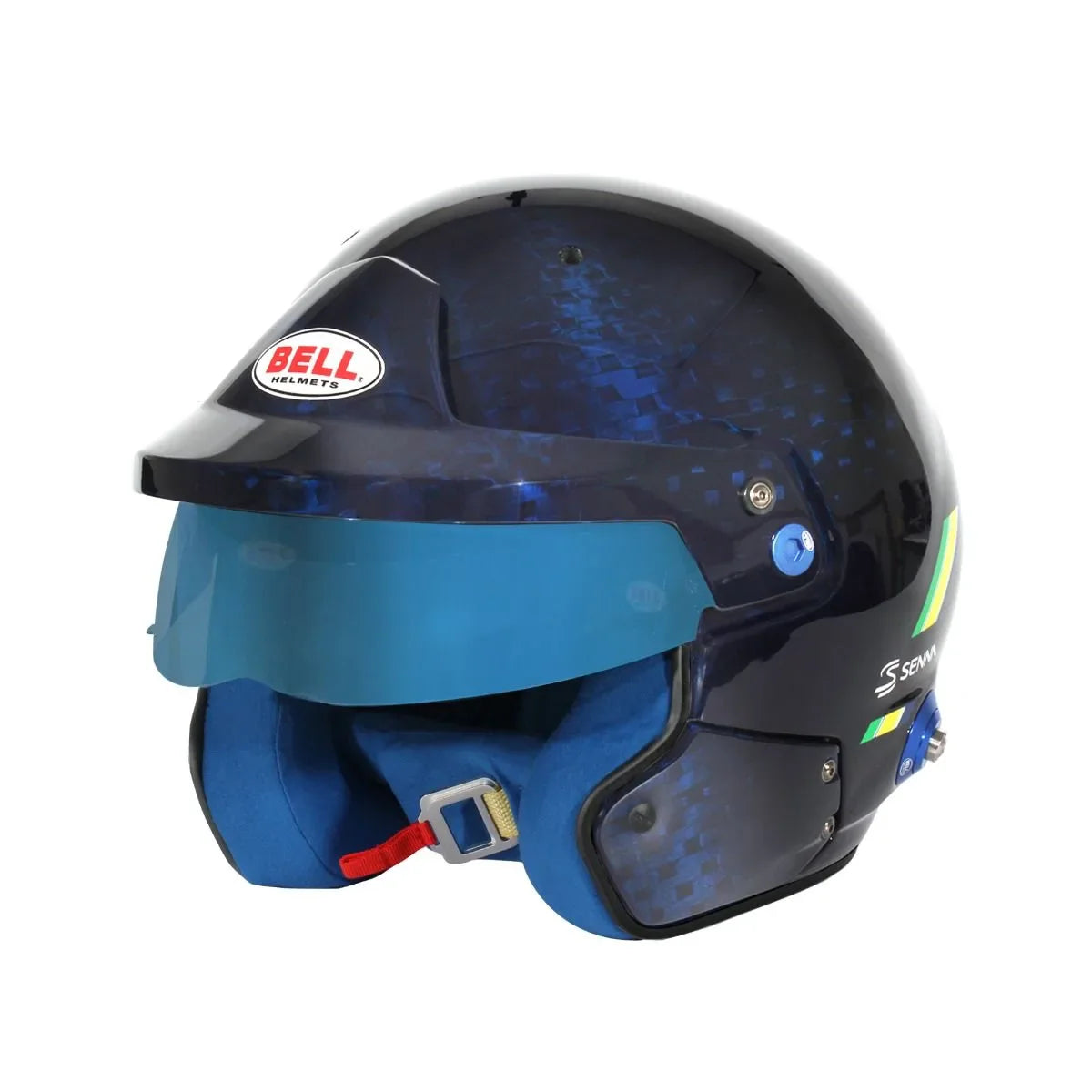 Bell Mag-10 Carbon Ayrton Senna Helmet - FIA Approved