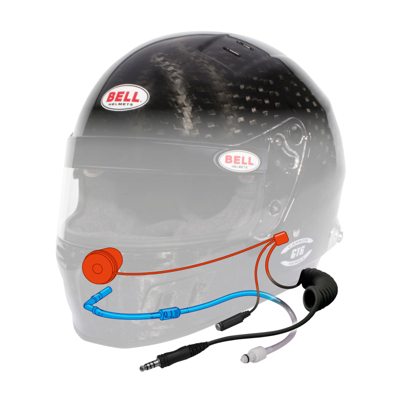 Bell GT6 RD Carbon-4C (HANS) (7 5/8) FIA8859/SA2020 - Size 61