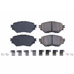 Power Stop 14-17 Mazda 3 Front Z17 Evolution Ceramic Brake Pads w/Hardware