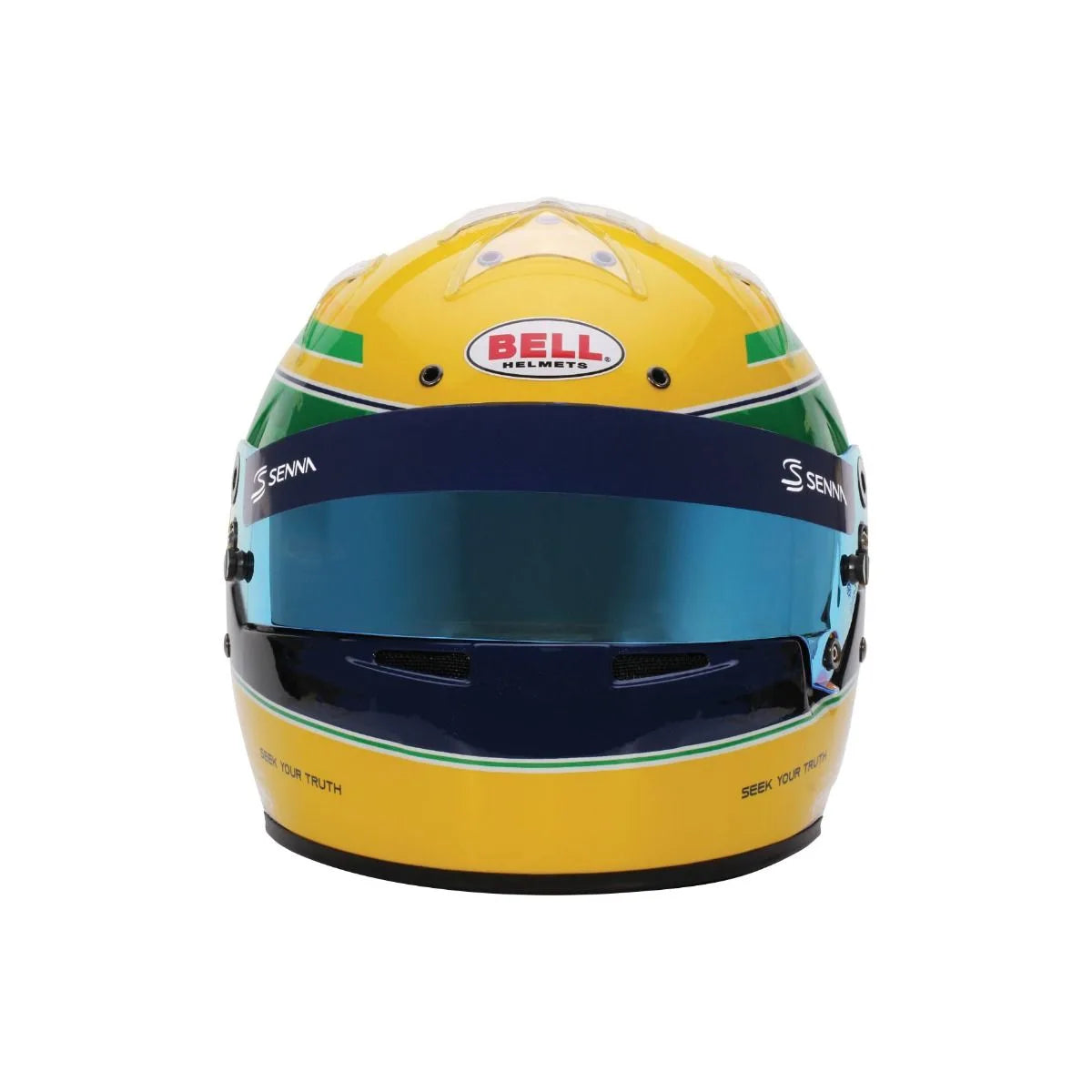 BELL KC7 CMR Ayrton Senna Kart Helmet - CMR Approved