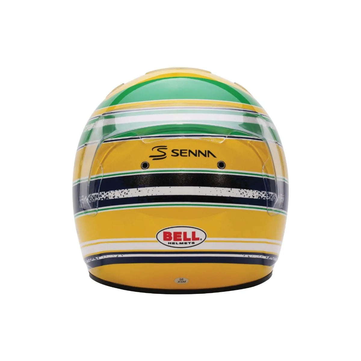 BELL KC7 CMR Ayrton Senna Kart Helmet - CMR Approved