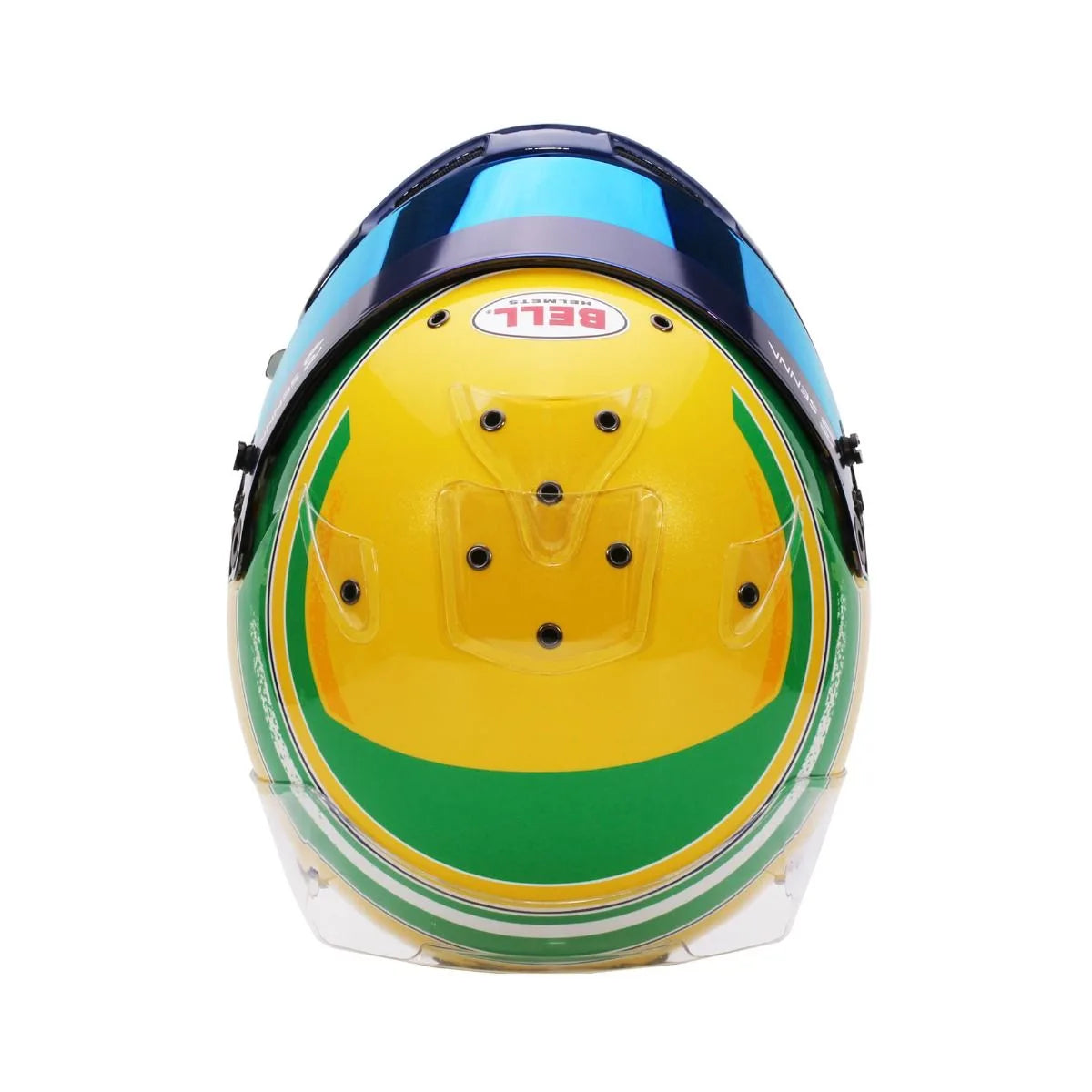 BELL KC7 CMR Ayrton Senna Kart Helmet - CMR Approved