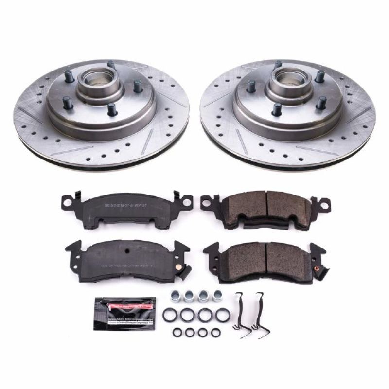 Power Stop 85-89 Buick Electra Front Z23 Evolution Sport Brake Kit