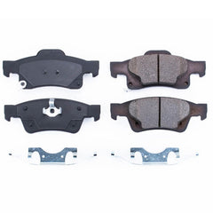 Power Stop 11-19 Dodge Durango Rear Z17 Evolution Ceramic Brake Pads w/Hardware