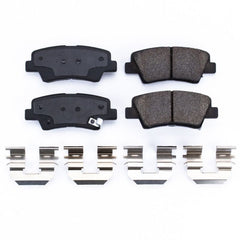 Power Stop 09-11 Hyundai Azera Rear Z17 Evolution Ceramic Brake Pads w/Hardware