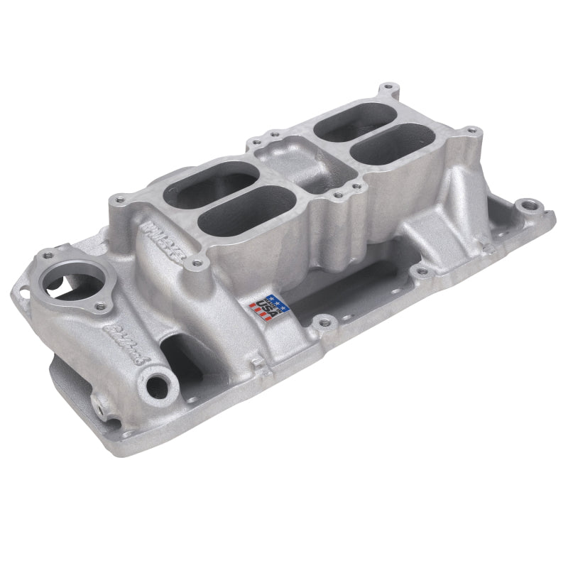 نظام Edelbrock Performer RPM Dual-Quad Air-Gap لمحرك شيفروليه ذي الكتلة الصغيرة