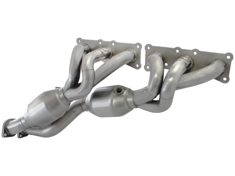 aFe 08-13 BMW 128i (E82/88) L6 3.0L Twisted Steel 304 Long Tube Header with Cat