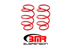 BMR 15-17 S550 Mustang Front Drag Version Lowering Springs - Red