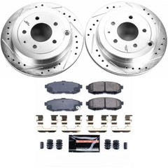 Power Stop 04-06 Mazda MPV Rear Z23 Evolution Sport Brake Kit