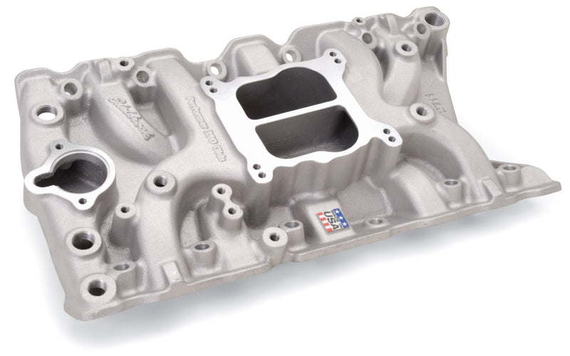 مشعب العادم Edelbrock Performer Olds 350 (غير Egr)