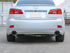 نظام عادم خلفي للمحور من aFe POWER Takeda 06-13 Lexus IS250/IS350 SS مع أطراف لهب أزرق