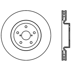 Stoptech 05-07 Subaru Impreza WRX Sti Front High Carbon CRYO-STOP Rotor