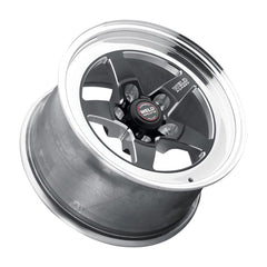 عجلة Weld S71 مقاس 15x10.33 / 4x108 مم BP / 5.5 بوصة BS سوداء (وسادة منخفضة) - غير قابلة للقفل