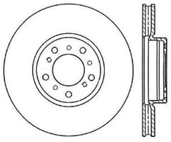 StopTech Power Slot BMW (E46) Front Left Cryo Slotted Rotor