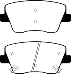 EBC 2019+ Hyundai Veloster N (2nd Gen) 2.0L Turbo Yellowstuff Rear Brake Pads