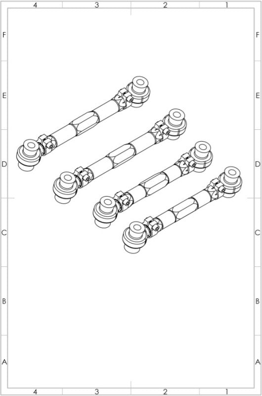 SPL Parts 06-13 BMW 3 Series/1 Series (E9X/E8X) Rear Upper Arm Links