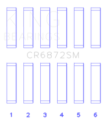 King Toyota 1GR-FE (Size STD) Connecting Rod Bearing Set