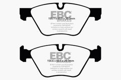 EBC 11+ BMW 528 2.0 Turbo (F10) Yellowstuff Front Brake Pads