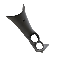 Autometer 07-08 Chevy Silverado/Duramax / 07-08 GMC Sierra/Duramax Black Dual Pillar Pod