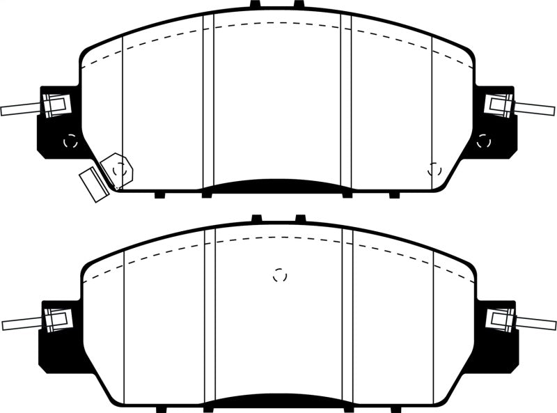 EBC 2016+ Honda Accord LX Sedan 2.4L Yellowstuff Front Brake Pads