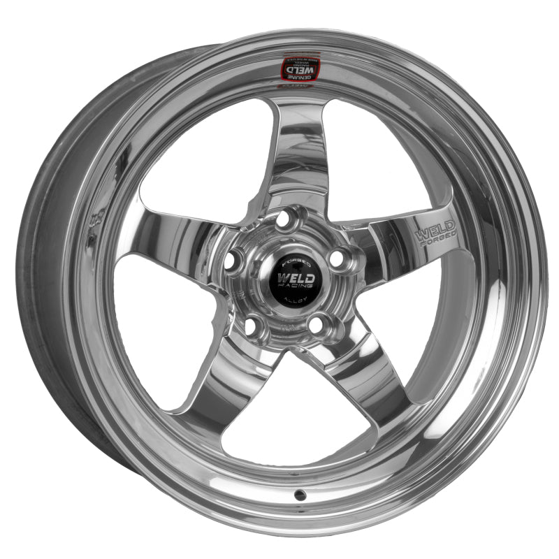 Weld S71 17x9.5 / 5x4.75 BP / 5.4in. BS Polished Wheel (Low Pad) - Non-Beadlock